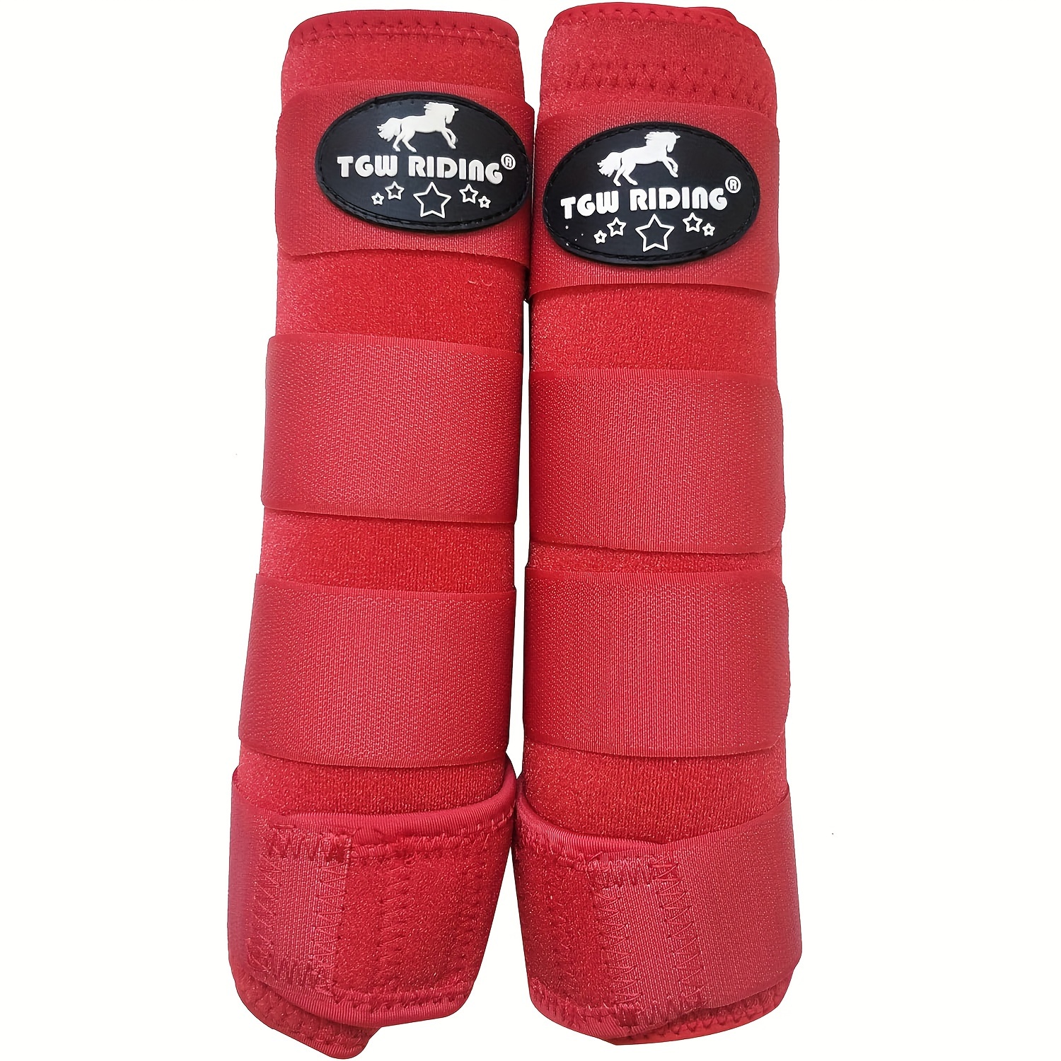 TGW RIDING horse leg guards with adjustable straps