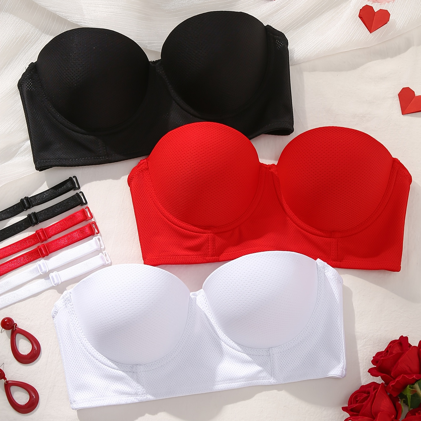 Hersunei underwired bra assortment