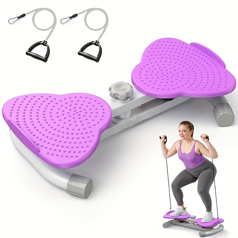 Non-electric waist twister with resistance band