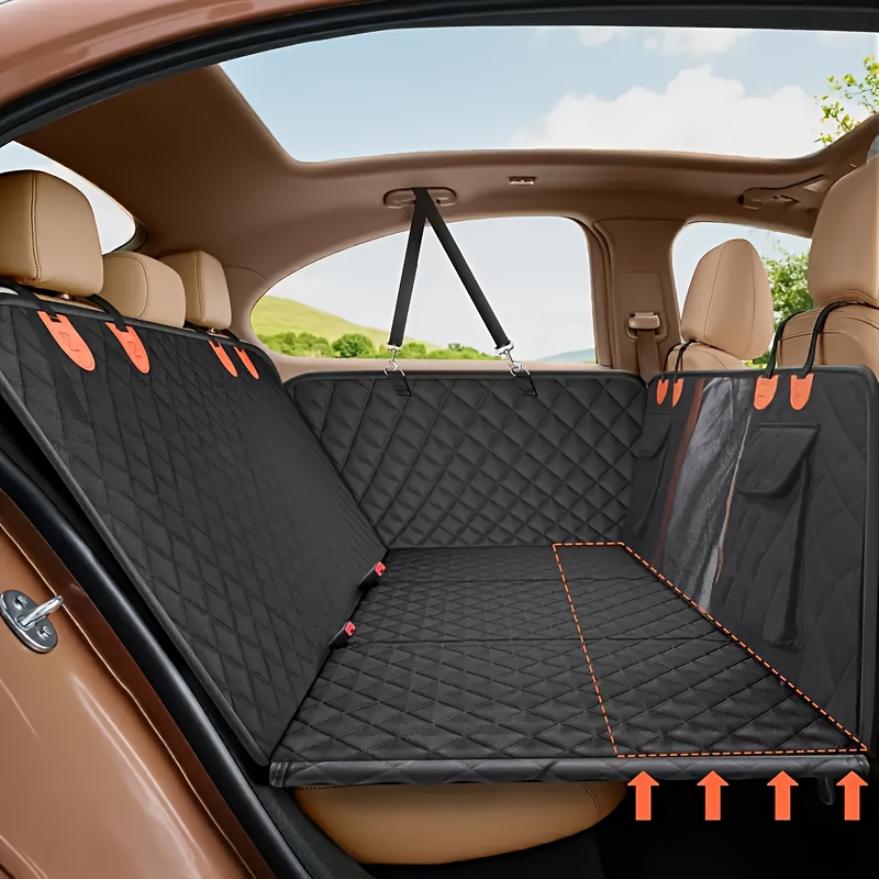 XL rigid-base dog hammock for a vehicle