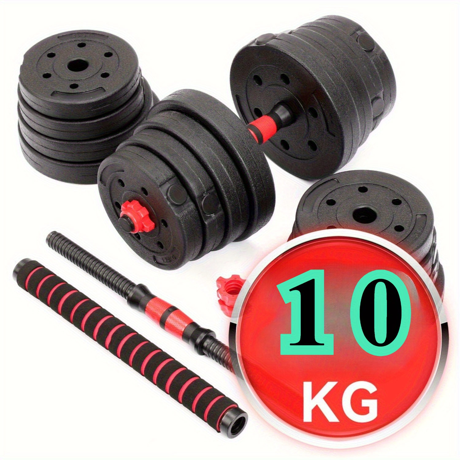 Kit d’haltères réglables annoncé à 10 kg