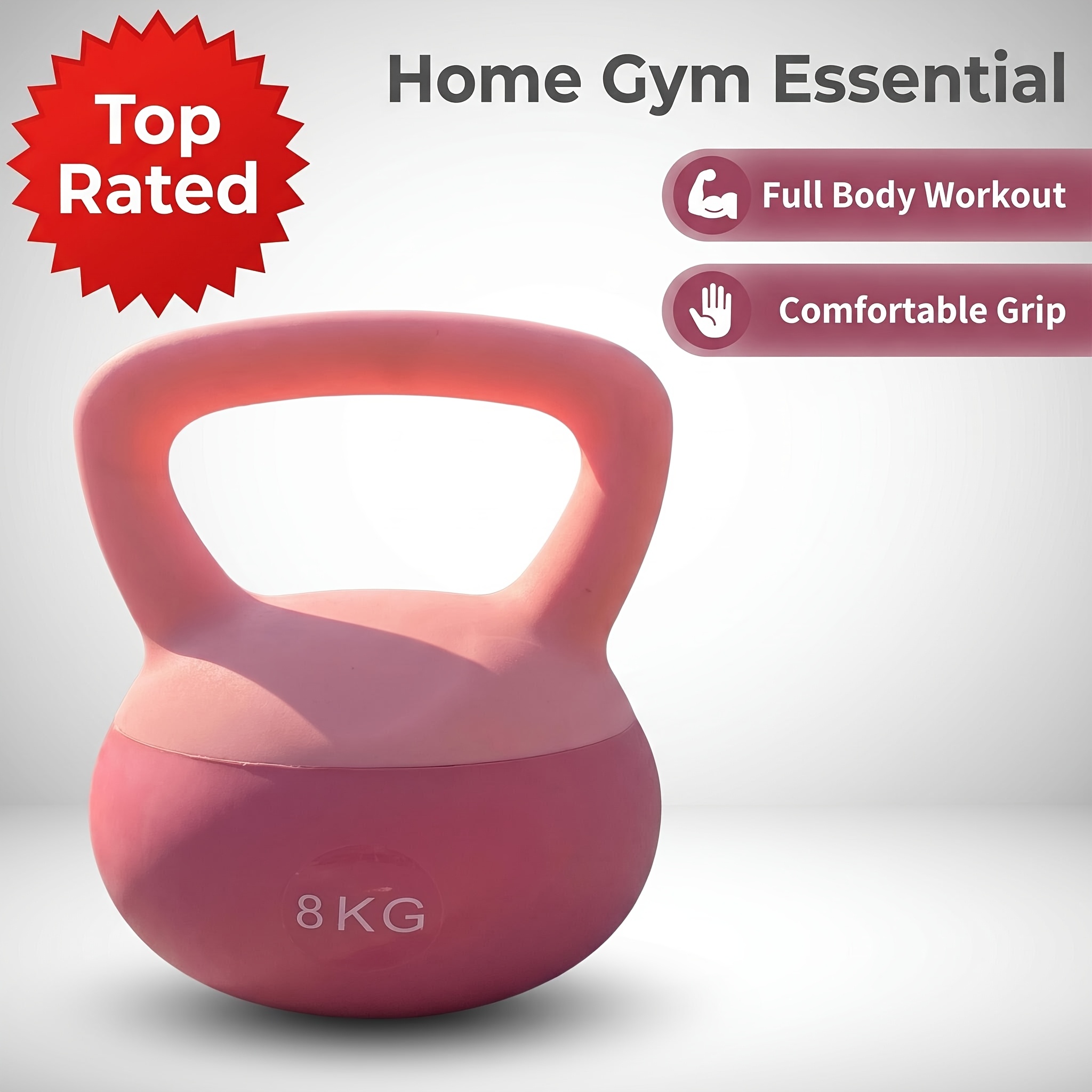 Kettlebell à revêtement PVC
