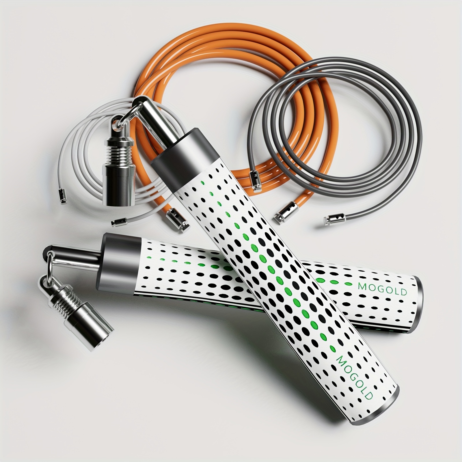 Detachable weighted rope with self-locking adjustment